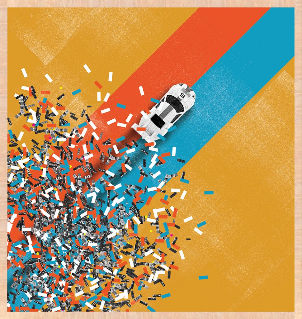 Contents page artwork from The Henry Ford Magazine