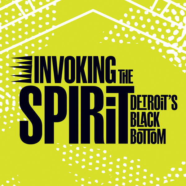 Invoking the Spirit: Detroit's Black Bottom logo on yellow/green