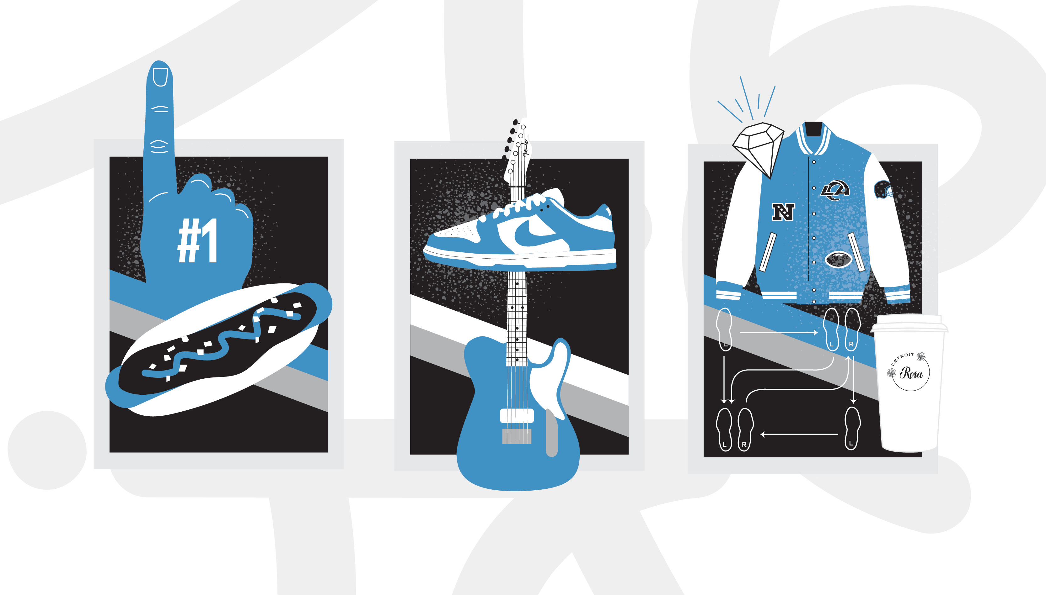 Illustrations of itineraries