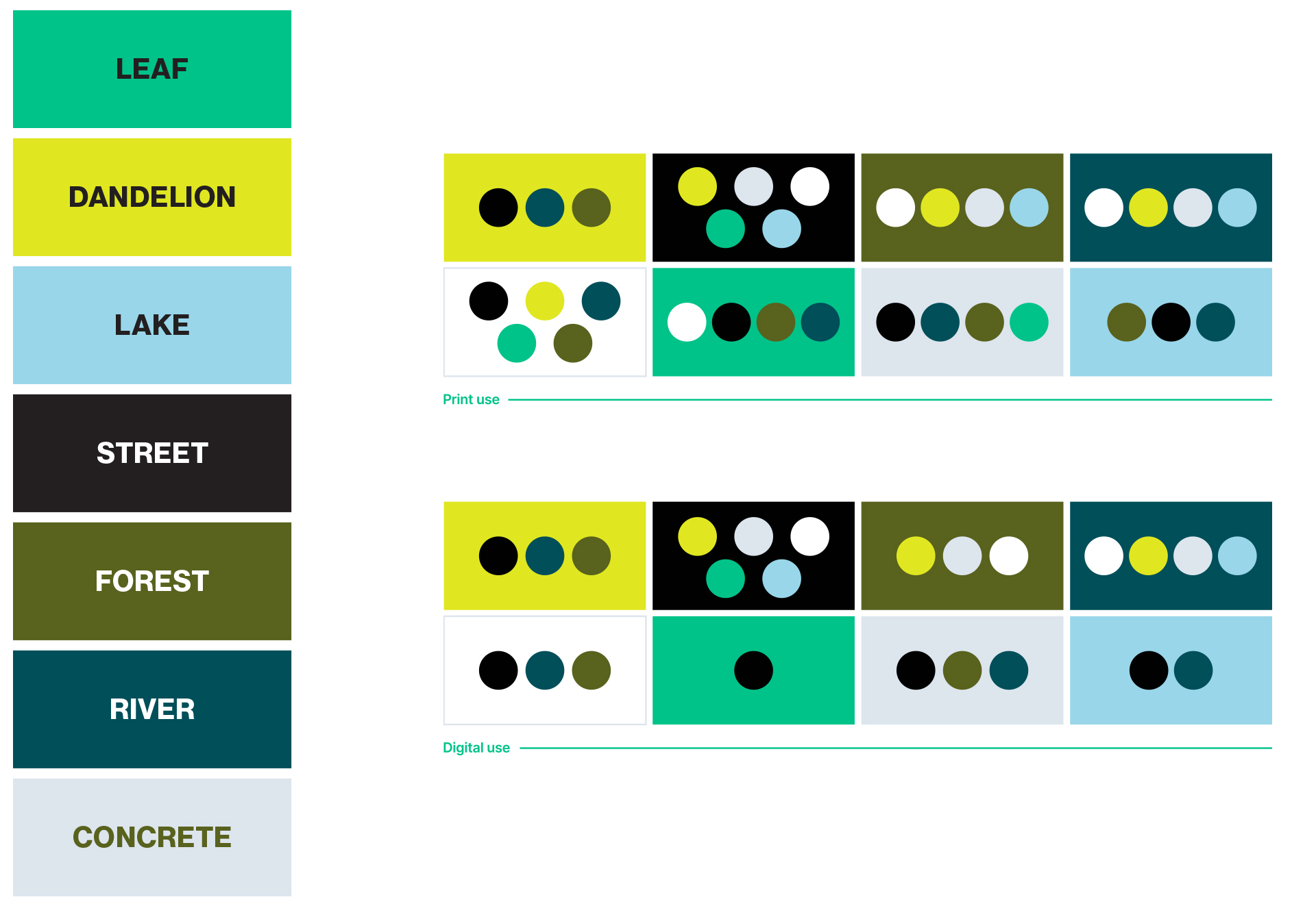 LocLore color palette