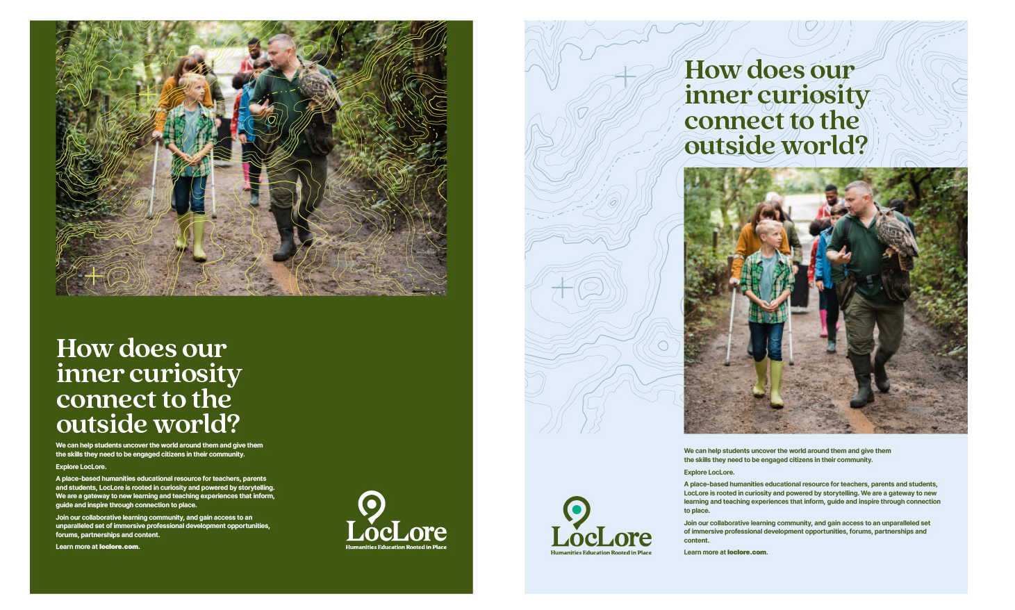 LocLore print ad examples